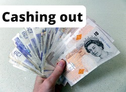 Image of cash to present how to spend money